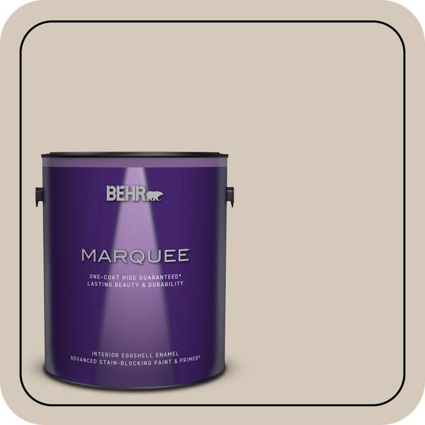 BEHR MARQUEE 1 gal. #BNC-02 Understated Eggshell Enamel Interior Paint & Primer