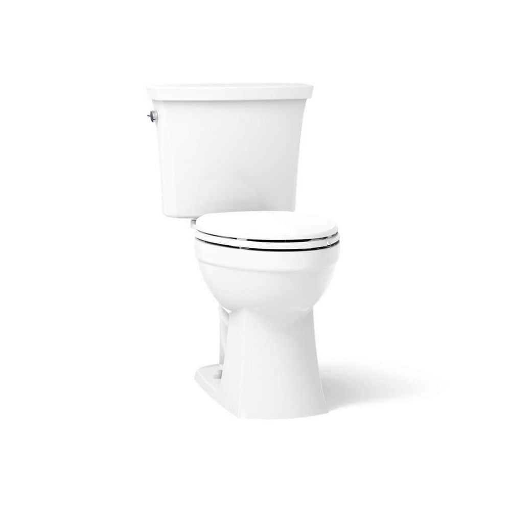 Kelston 12 in. Rough In 2-Piece 1.28 GPF Single Flush Elongated Toilet in White Seat Not Included price history on PriceWatchPro