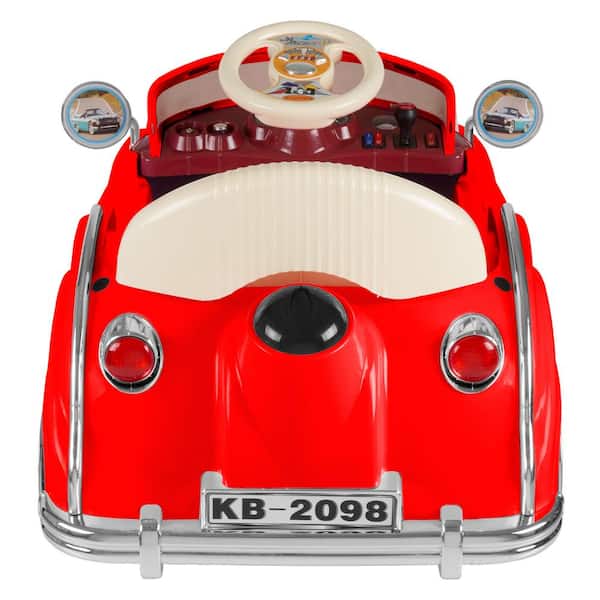 Ride on Kids Electric Powered Coupe Battery Operated Classic Car With Remote Mp3 for sale online 