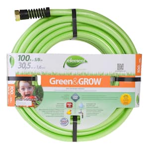 Green&GROW Hose 5/8 in. x 100 ft. Medium Duty