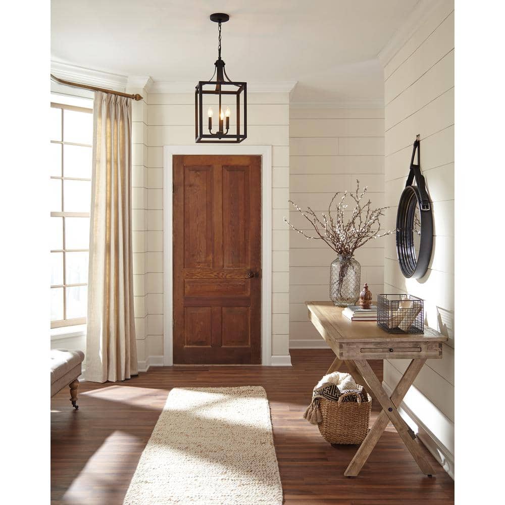 Labette Black Medium 3-Light Farmhouse Pendant