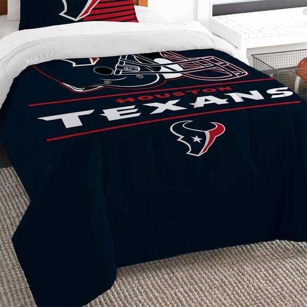 The Northwest Group Texans 2 Piece Draft Multi Twin Comforter Set 1nfl862000119ret Home Depot 2 Piece Draft Multi Twin Comforter Set, Houston Texans King Size Bedding