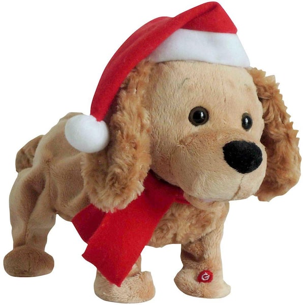 Home Accents Holiday 8.66 in. Pouncing Puppies-Cocker Spaniel