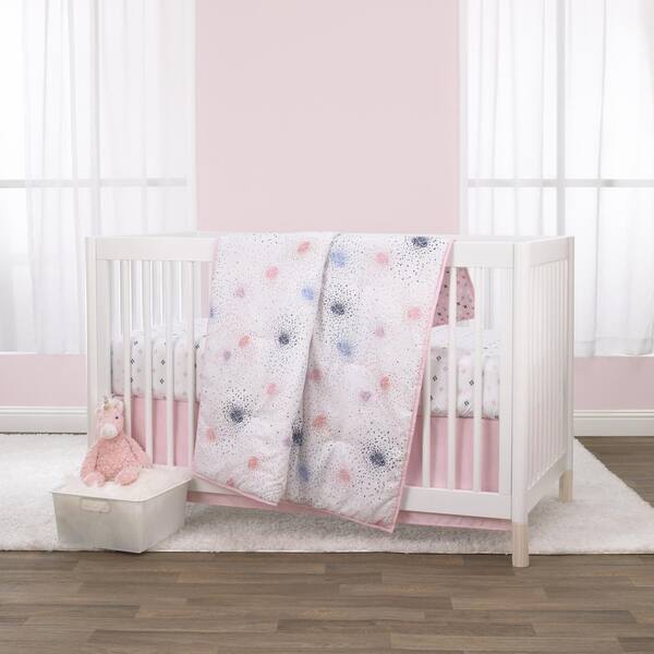 3 piece crib bedding set
