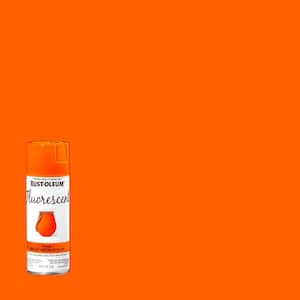 11 oz. Fluorescent Orange Spray Paint (6-Pack)