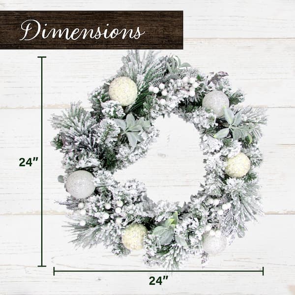 24 Foam Wreath The Holiday Aisle