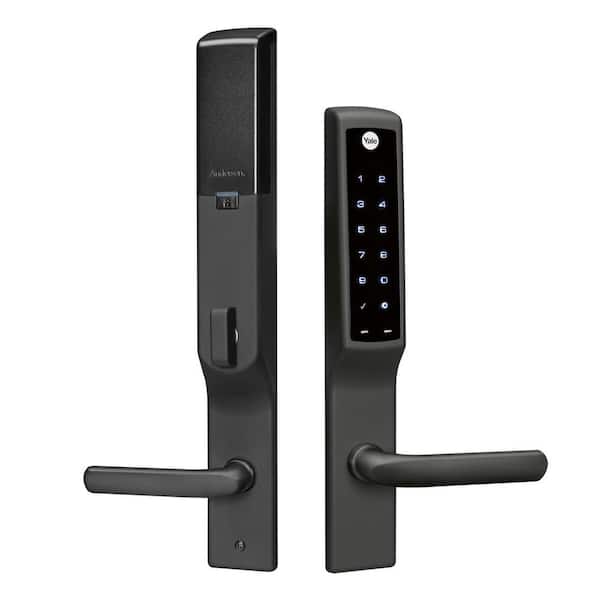 Yale Smart Door Lock Deadbolt with WiFi and Touchscreen Keypad; For Anderson Patio Doors; Black