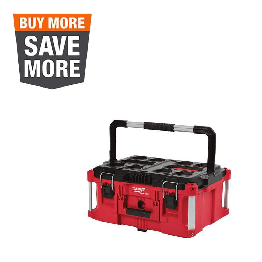 Milwaukee PACKOUT 22 in. Large Portable Tool Box Fits Modular