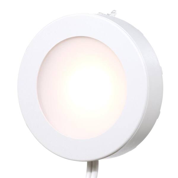 豪華 Commercial Kit Light Puck AC White LED 3-Light Electric トップス