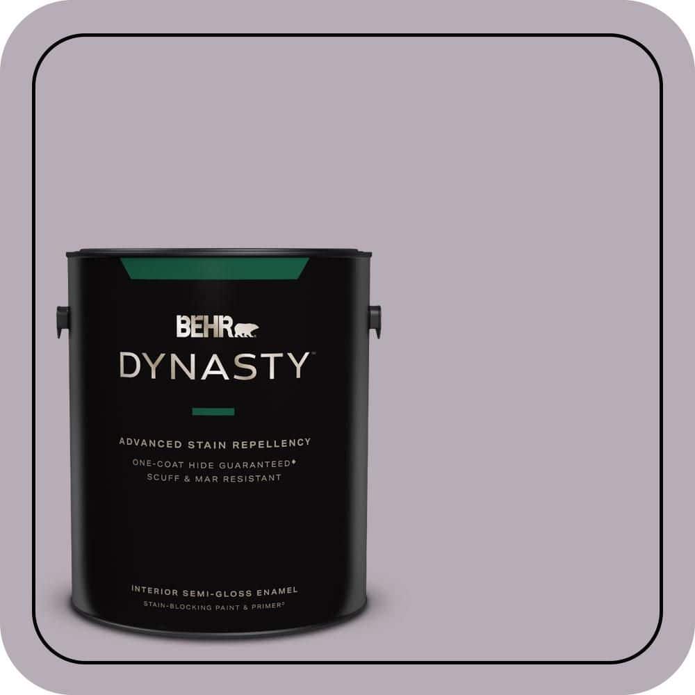 1 gal. #670F-4 Silverberry Semi-Gloss Enamel Interior Stain-Blocking Paint & Primer price history on PriceWatchPro