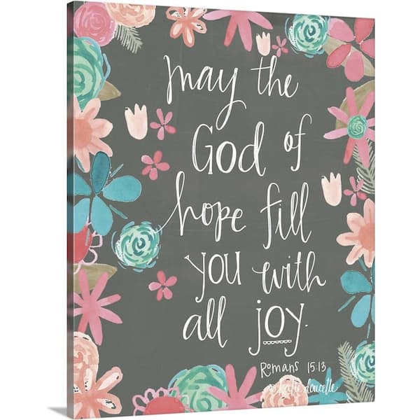GreatBigCanvas 16 in. x 20 in. "Hope of God" by Katie Doucette Canvas Wall Art