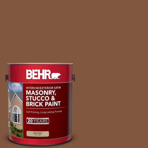1 gal. #BXC-42 Bricktone Satin Interior/Exterior Masonry, Stucco and Brick Paint