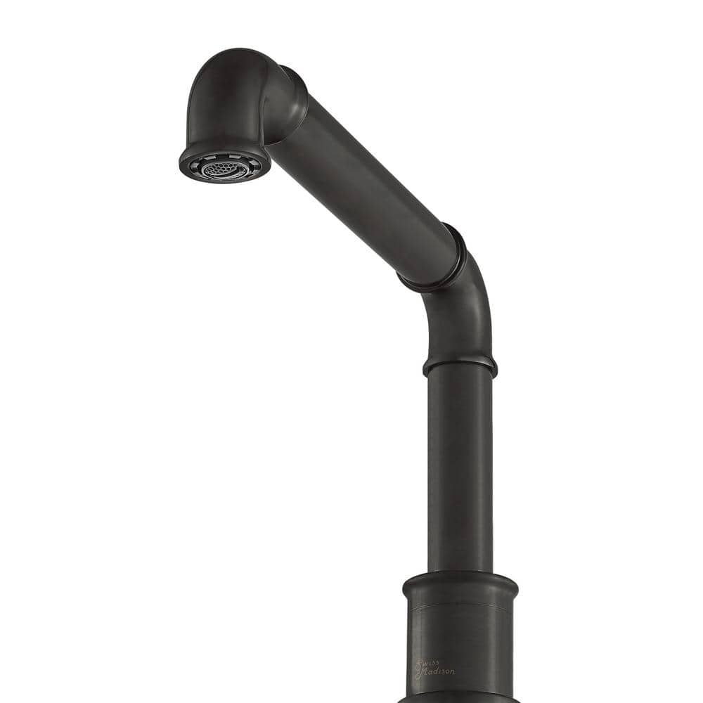 Avallon Matte Black Double-Handle Widespread Bathroom Faucet