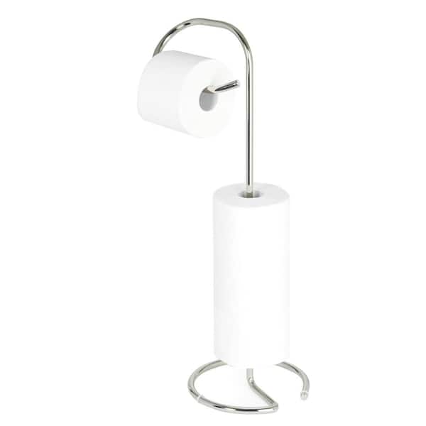 Axis Freestanding Toilet Paper Holder - Polished Chrome - Holds 3 Extra  Rolls