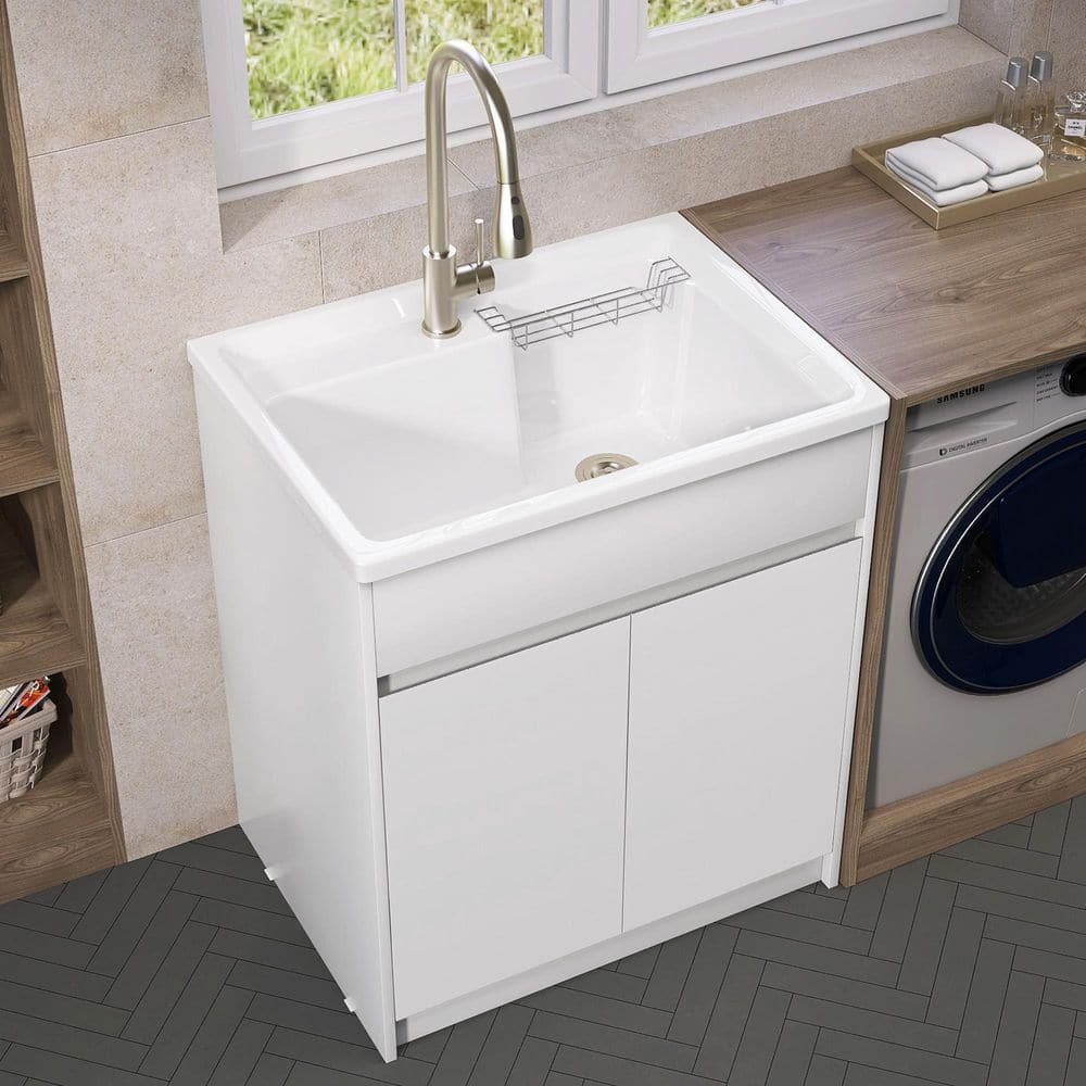 n*a様 ReFresh!Service UTILITY PACKABLE SU white-zeafive-utility-sinks-