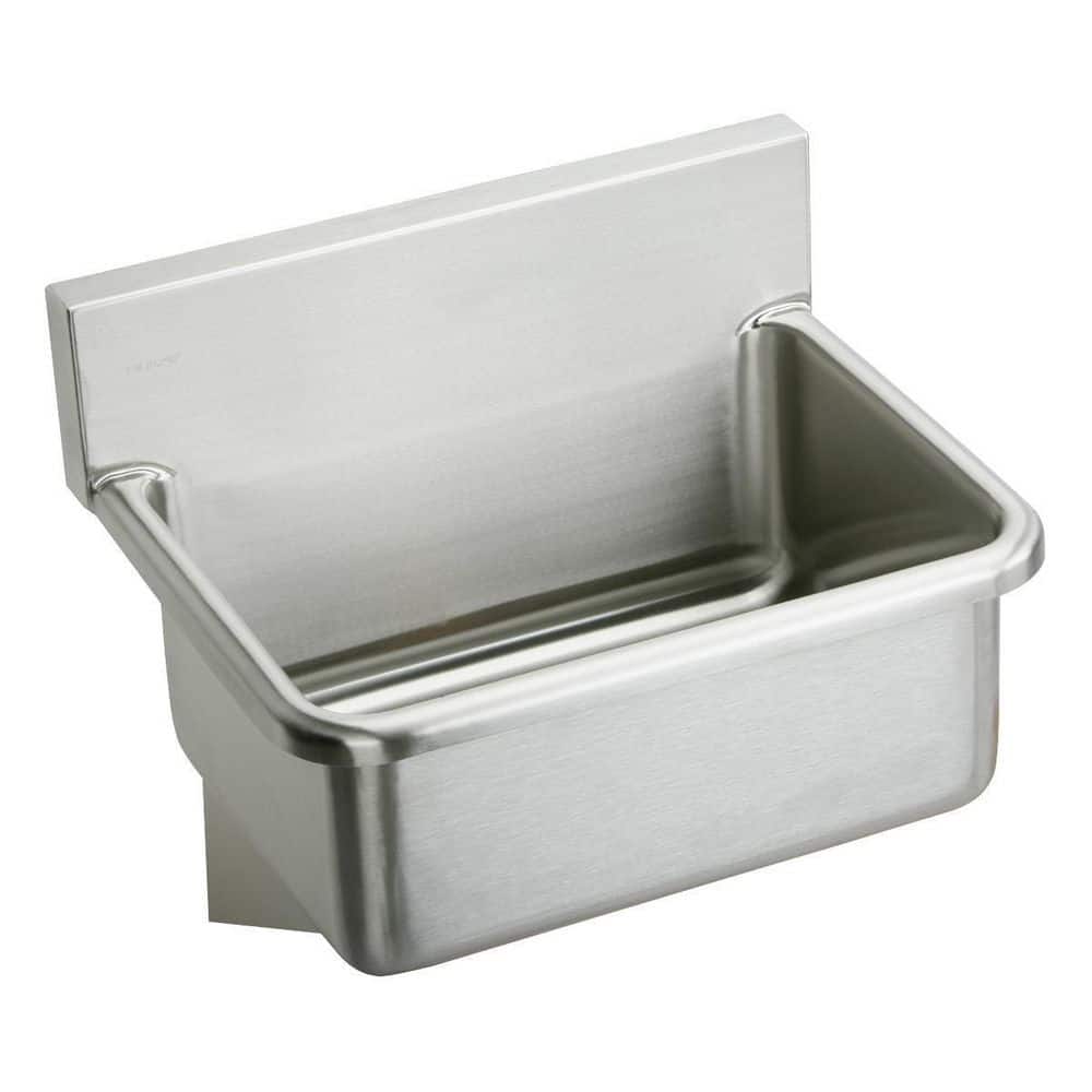 31 in. Wall Hung Stainless Steel Single Bowl Hand Wash Sink price history on PriceWatchPro