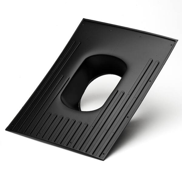 Rinnai 1/12 in. to 6/12 in. Pitch Roof Flashing Connector for Shingle Roof  189950 - The Home Depot
