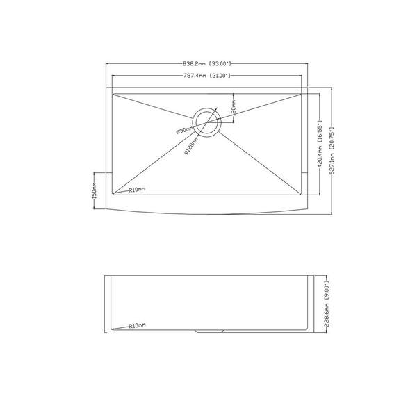 THE CLEAN STORE Farmhouse Bread Box 417 - The Home Depot