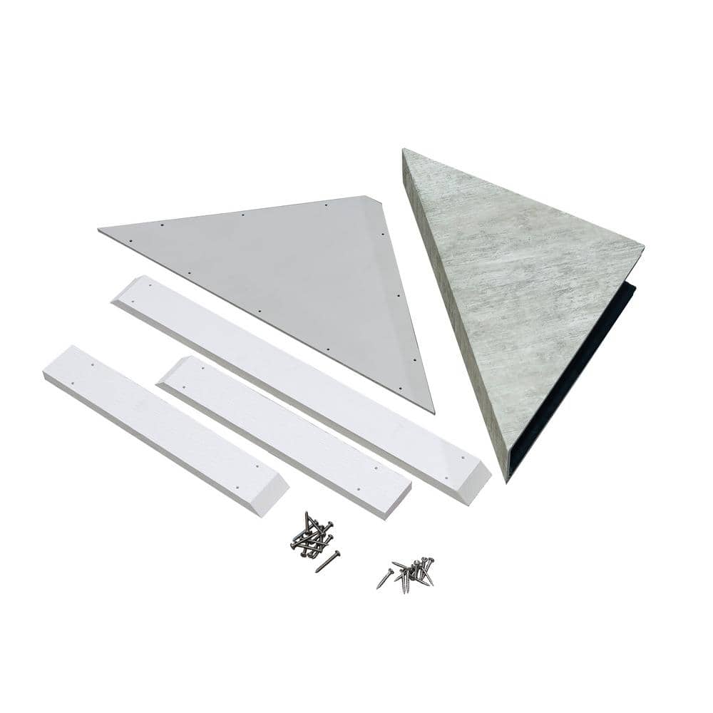 24.88 in. x 12.31 in. Vinyl Waterproof Walk in Corner Shower Seat in Wind Gust/Urban Coast price history on PriceWatchPro