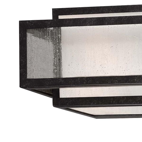 4-Light Aged Charcoal Bath Light