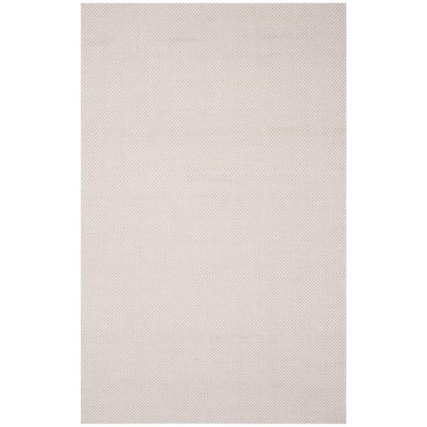 Natura 10 ft. x 14 ft. Ivory Solid Color Area Rug