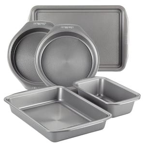 5-Piece Gray Bakeware Set