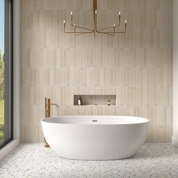Farrier Palomino 2-1/2 in. x 15-1/2 in. Glazed Ceramic Wall Tile (8.16 sq. ft./case)