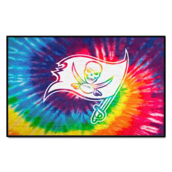 Fanmats Tampa Bay Buccaneers Starter Mat - Tie Dye