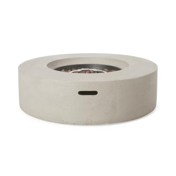 36 in. W 50,000 BTU Round Outdoor Propane Gas Fire Pit Table
