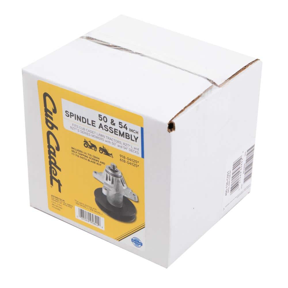 Original Equipment Spindle Assembly for Select 50 in. and 54 in. Lawn Tractors and RZT's, OE# 918-04125 and 618-04125 - 3