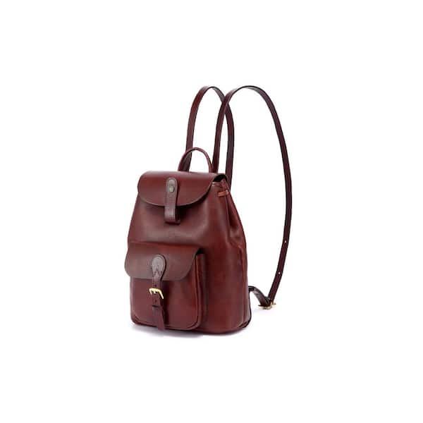 Only 41.98 usd for Straw Backpack with Long Leather Straps in Light Brown  Online at the Shop