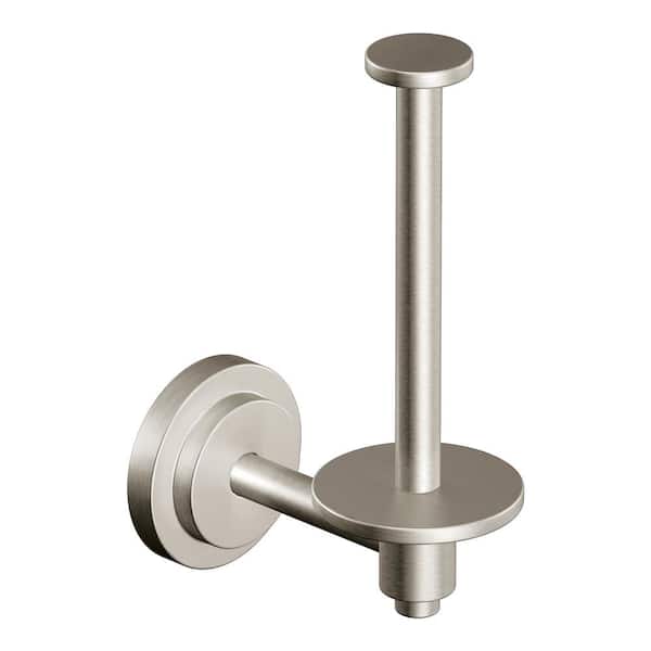 ISO Single Post Toilet Paper Holder in Spot Resist Brushed Nickel