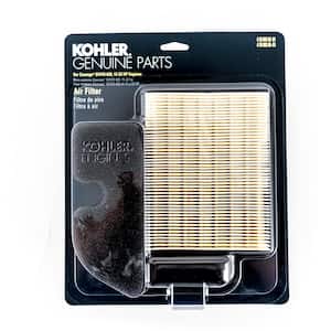 Air Filter for Kohler Courage SV470-620 15-22 HP Engines with Foam Pre-Filter Included