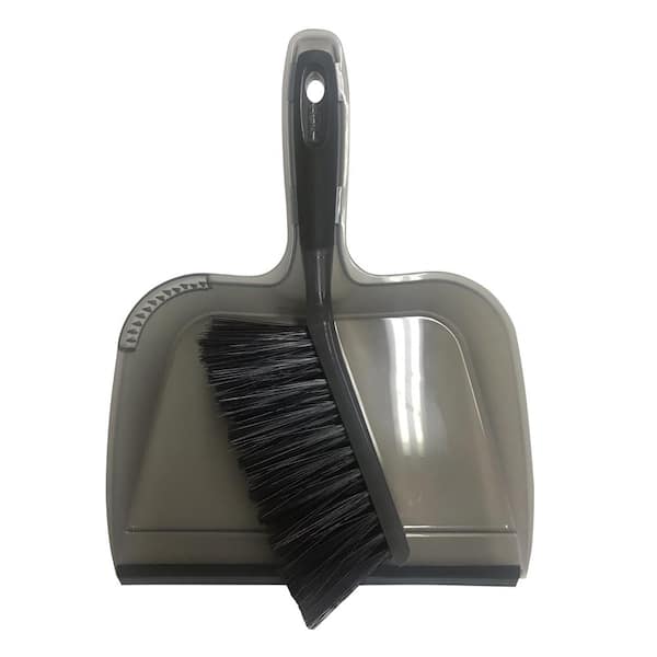 HDX 10 in. Dustpan and Brush Set (10-Pack)