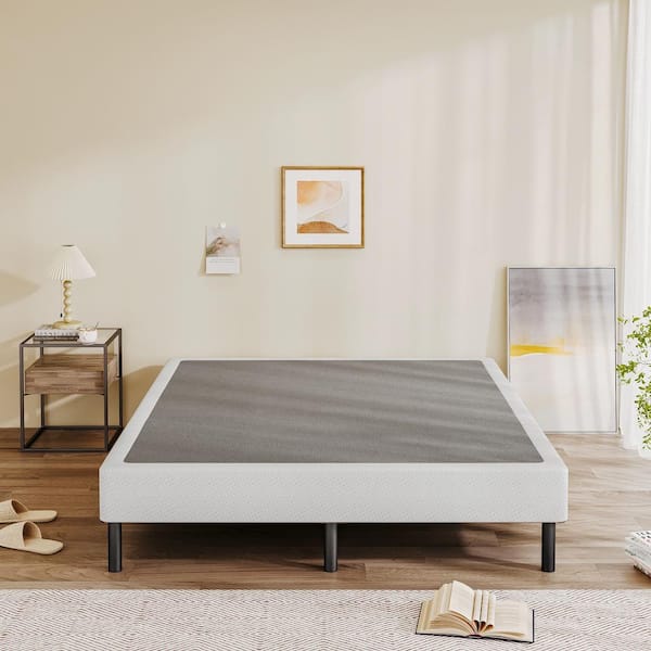 HOMZENE Legs Included 14 in. Metal Full Box Spring, Sturdy