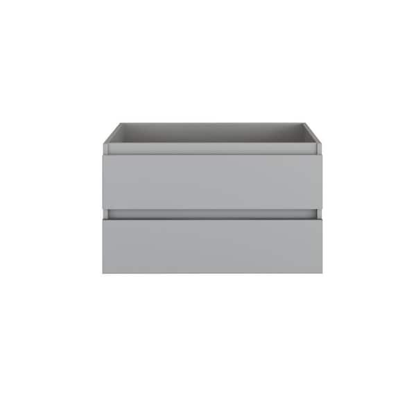 VOLPA USA AMERICAN CRAFTED VANITIES Salt 36 in. W x 20 in. D Bath Vanity Cabinet Only in Gray