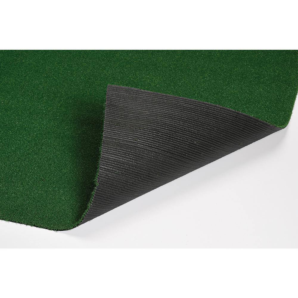 6' x 8' Green Artificial Turf Outdoor Rug