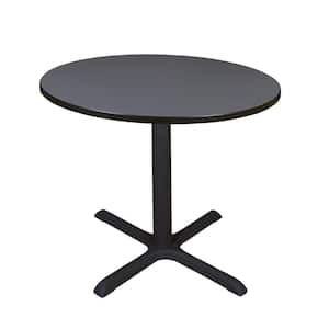 Bucy Grey Round 42 in. Breakroom Table