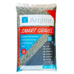 Smart Gravel Hydroponic Growth Media - Dust-Free, Reusable Substrate for Hydroponics & Aeroponics (50 l/1.75 cu.ft. Bag)
