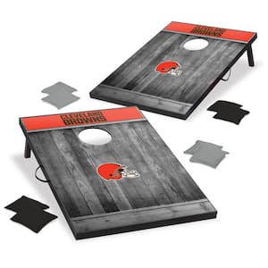 Cleveland Browns 24 in. W x 36 in. L Cornhole Bag Toss
