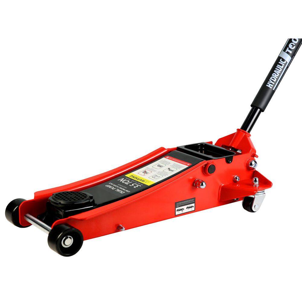 3.5-Ton Low-Profile Jack Stand with Dual-Piston Rapid Lift Pump, Jack Stand Lift Range 4 in. to 21 in. price history on PriceWatchPro