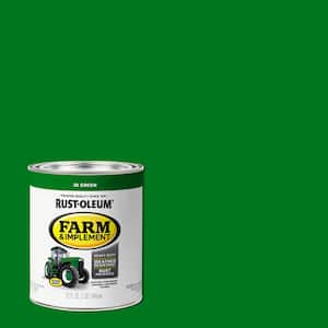 1 qt. Farm & Implement J.D. Green Gloss Enamel Paint (2-Pack)