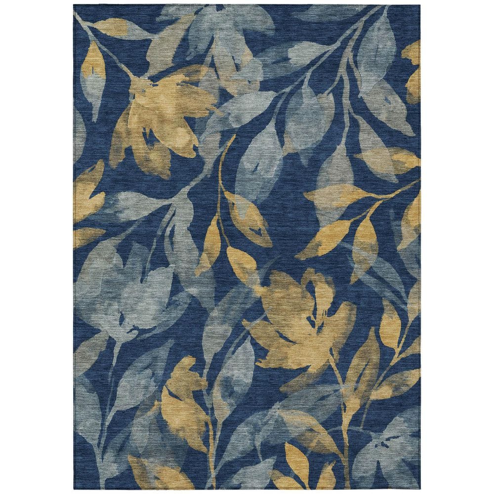 Chantille Machine Washable Indoor/Outdoor Abstract ACN2960 Navy 10 ft. x 14 ft. Area Rug price history on PriceWatchPro