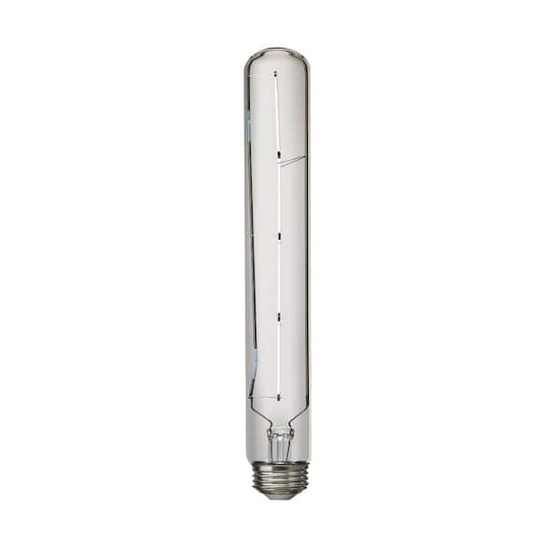 7.5-Watt Equivalent T9 Shape E26 Base Dimmable Clear LED Light Bulb 3000K Warm White (1-Pack)
