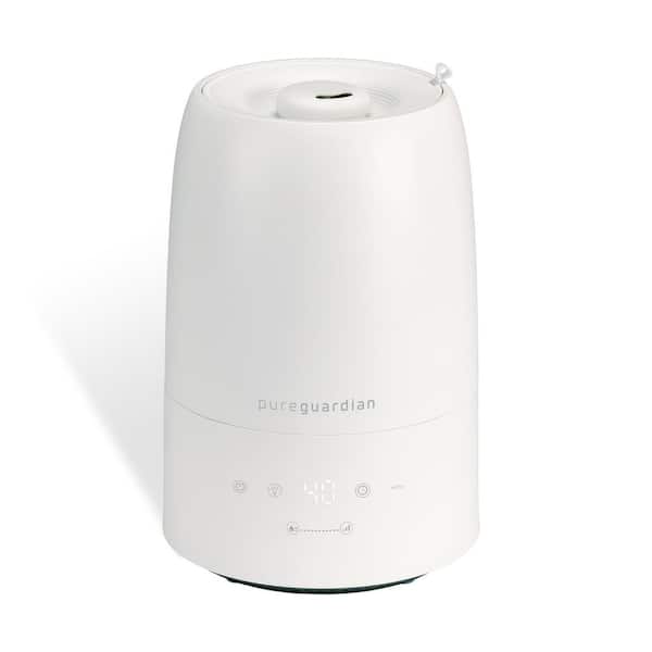 0.5 gal. Ultrasonic Cool Mist Humidifier for Rooms up to 360 sq. ft. in White with 30 Hour Runtime on Low, Aromatherapy