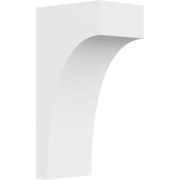 Ekena Millwork 7 in. x 20 in. x 10 in. Standard Stockport Architectural Grade PVC Corbel