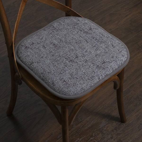 Sweet Home Collection  Memory Foam Tufted Chair Cushion Non Slip