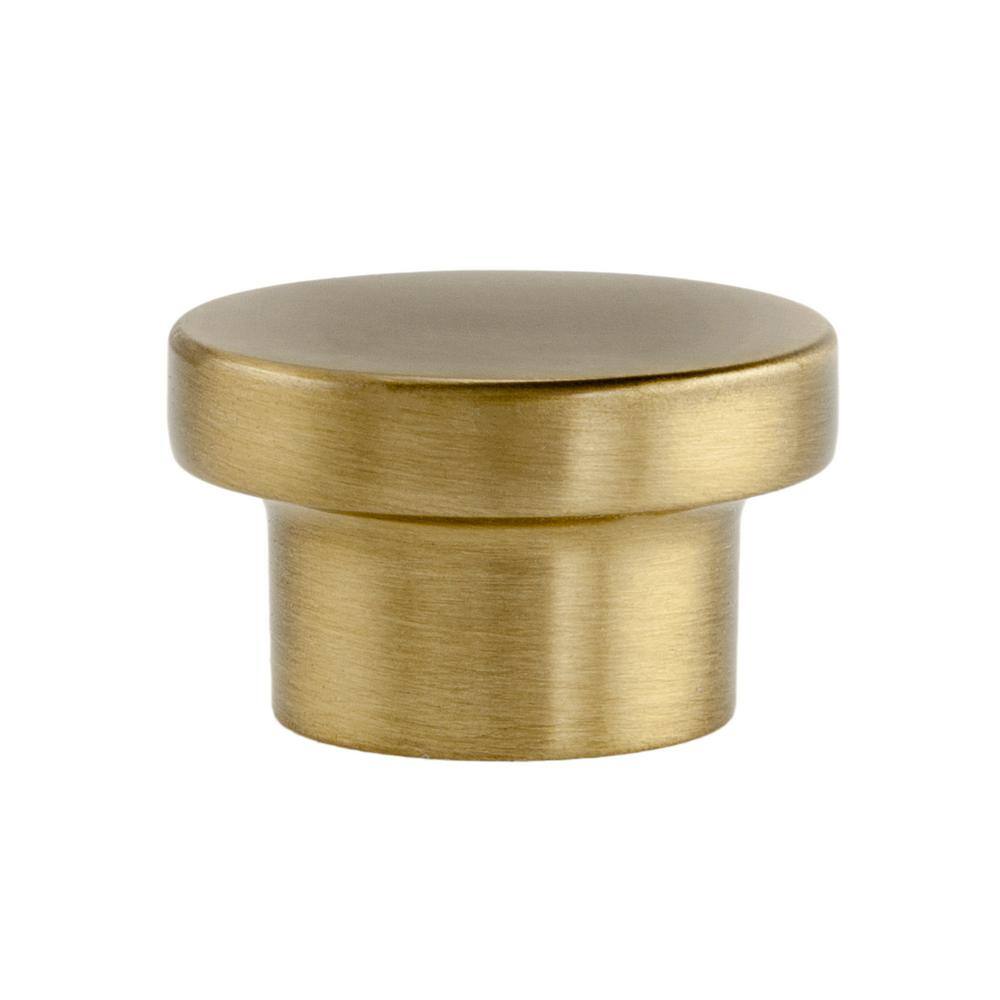 Ethan 1-1/4" Satin Brass Round Knob Multipack