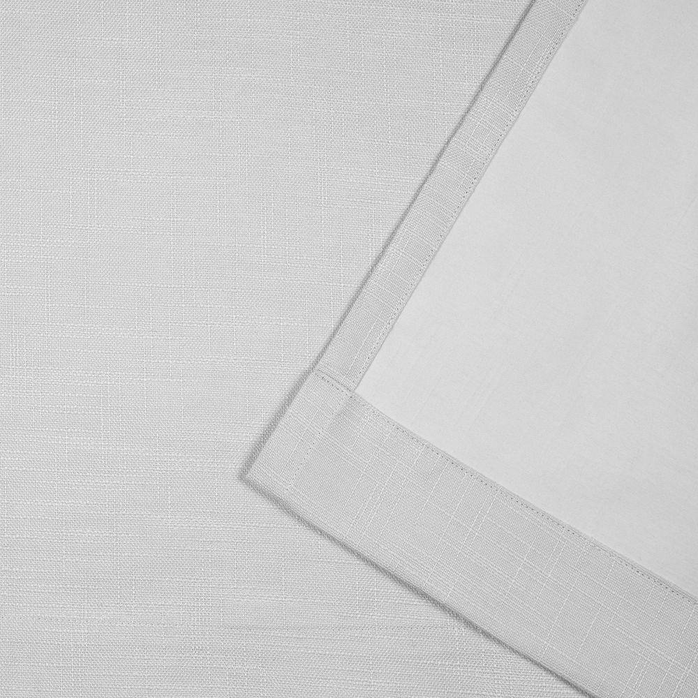 Silver Blackout Grommet Top Curtain Panels, Set of 2