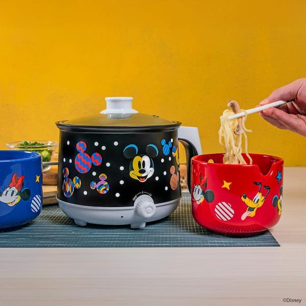 Uncanny Brands Disney Mickey Mouse Multicolor Hot-Pot Rice Cooker